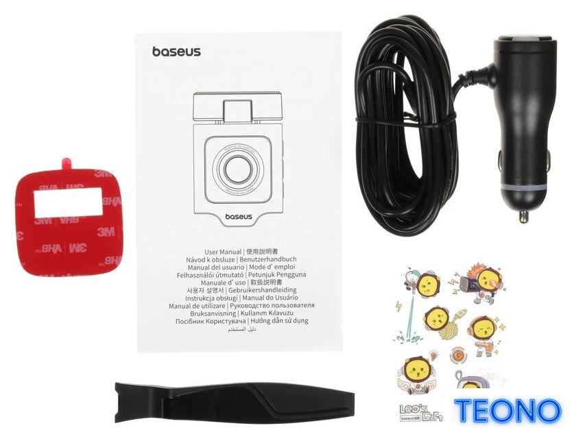 Видеорегистратор Baseus Dash Cam 4K BS-CM035 Cosmic Black C0119804 - Изображение №6 — Интернет-магазин Teono.by