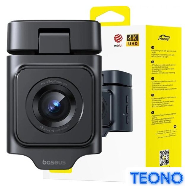 Видеорегистратор Baseus Dash Cam 4K BS-CM035 Cosmic Black C0119804 - Изображение №9 — Интернет-магазин Teono.by