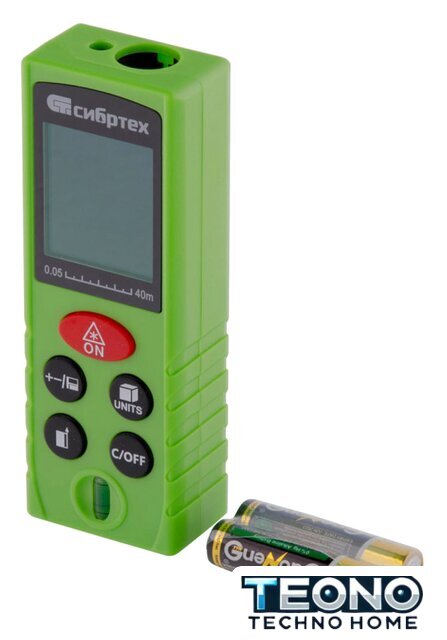 Лазерный дальномер СибрТех PM-40 38010 - Изображение №1 — Интернет-магазин Teono.by