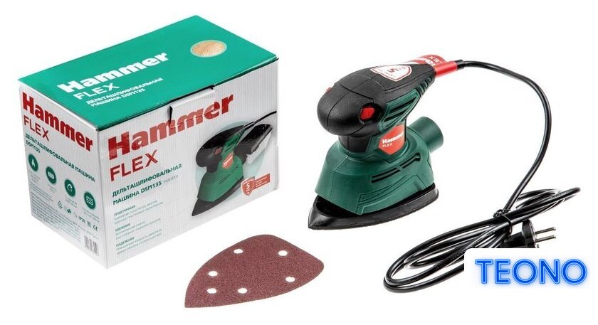 Дельташлифмашина Hammer Flex DSM135 - Изображение №9 — Интернет-магазин Teono.by