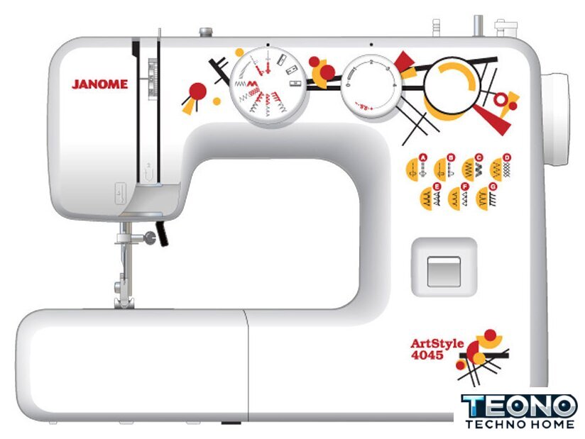 Электромеханическая швейная машина Janome ArtStyle 4045 - Изображение №1 — Интернет-магазин Teono.by