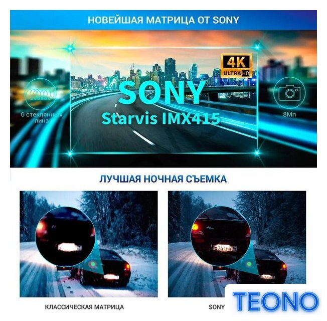 Видеорегистратор-радар детектор-GPS информатор (3в1) TrendVision Hybrid Signature Real 4K - Изображение №14 — Интернет-магазин Teono.by