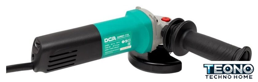 Угловая шлифмашина DCA ASM07-115 - Изображение №2 — Интернет-магазин Teono.by
