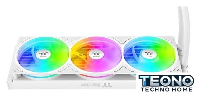 Система жидкостного охлаждения для процессора Thermaltake TH360 V3 Ultra ARGB Sync Snow Edition CL-W476-PL12SW-A - Изображение №4 — Интернет-магазин Teono.by