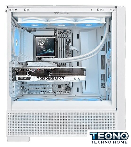 Система жидкостного охлаждения для процессора Thermaltake TH360 V3 Ultra ARGB Sync Snow Edition CL-W476-PL12SW-A - Изображение №6 — Интернет-магазин Teono.by