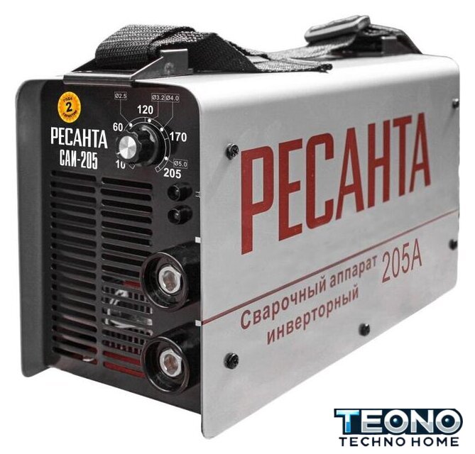 Сварочный инвертор Ресанта САИ-205 - Изображение №1 — Интернет-магазин Teono.by