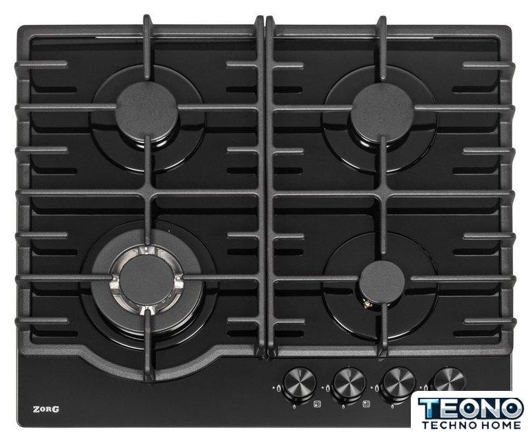 Варочная панель ZorG HAG62 FDW black - Изображение №1 — Интернет-магазин Teono.by