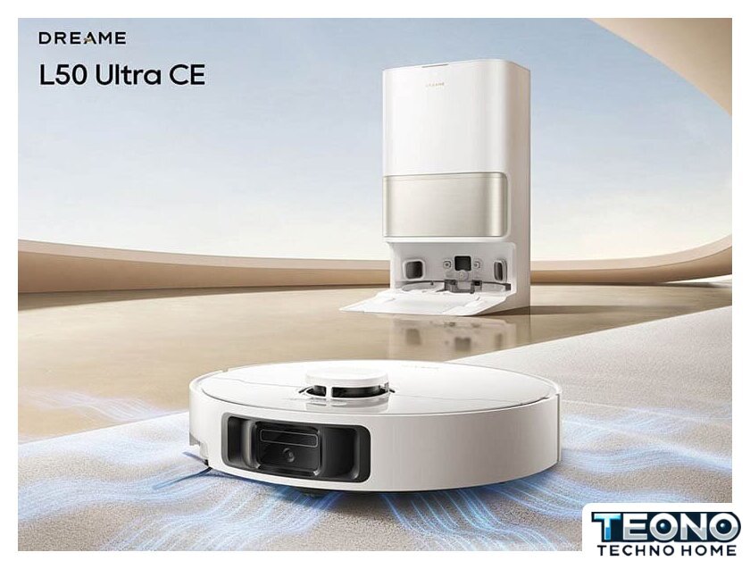 Робот-пылесос Dreame Robot Vacuum L50 Ultra CE RLL53SE (евровилка, белый) - Изображение №9 — Интернет-магазин Teono.by