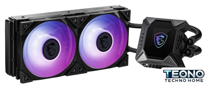 Жидкостное охлаждение для процессора MSI MPG Coreliquid K240 - Изображение №3 — Интернет-магазин Teono.by