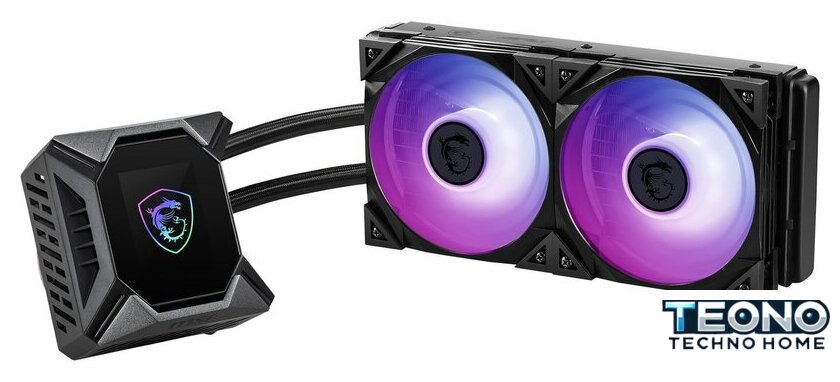 Жидкостное охлаждение для процессора MSI MPG Coreliquid K240 - Изображение №4 — Интернет-магазин Teono.by