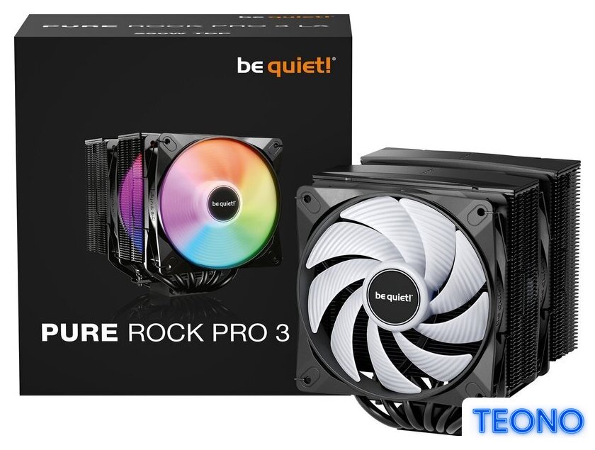 Кулер для процессора be quiet! Pure Rock Pro 3 LX BK043 - Изображение №5 — Интернет-магазин Teono.by