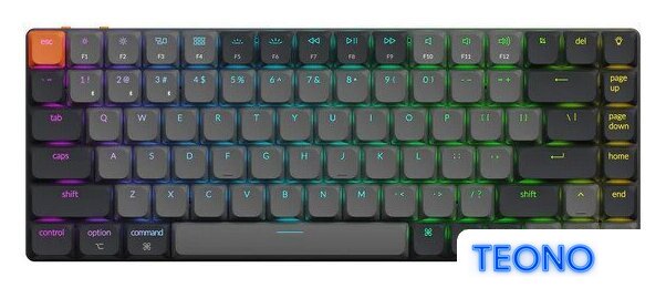 Клавиатура Keychron K3 V3 RGB Hot-Swap K3X-H3-RU (Keychron Low Profile Brown) - Изображение №1 — Интернет-магазин Teono.by