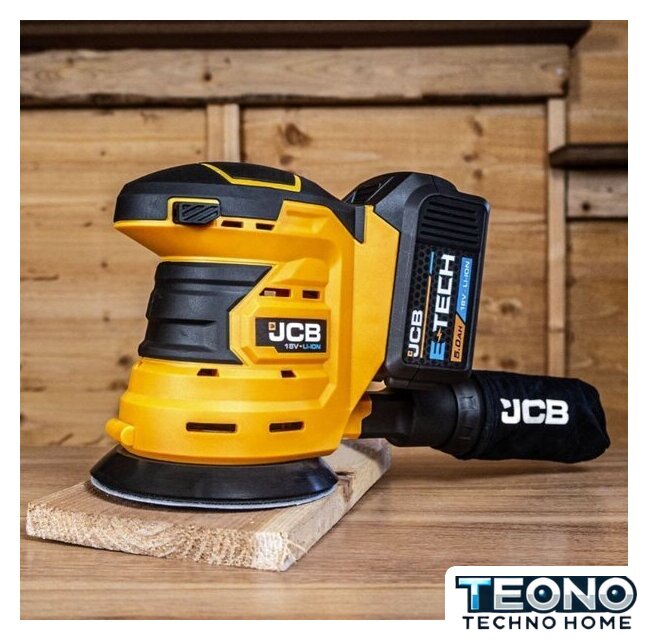 Эксцентриковая шлифмашина JCB 18OS-B-E (без АКБ) - Изображение №8 — Интернет-магазин Teono.by