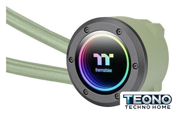 Система жидкостного охлаждения для процессора Thermaltake TH280 V2 ARGB CL-W375-PL14MG-A - Изображение №4 — Интернет-магазин Teono.by