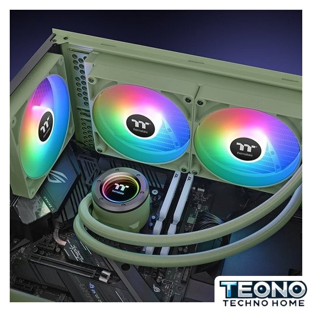 Система жидкостного охлаждения для процессора Thermaltake TH280 V2 ARGB CL-W375-PL14MG-A - Изображение №7 — Интернет-магазин Teono.by