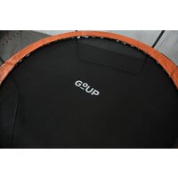 Батут GoUP Luxury-D312/10FT (с сеткой и лестницей, оранжевый) - Превью изображения №9 — Интернет-магазин Teono.by