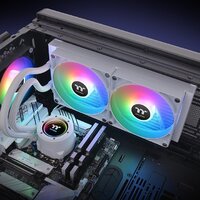 Система жидкостного охлаждения для процессора Thermaltake TH280 V2 ARGB CL-W377-PL14SW-A - Превью изображения №6 — Интернет-магазин Teono.by
