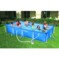 Каркасный бассейн Intex Rectangular Frame Pool 28274 (450x220x84) - Превью изображения №2 — Интернет-магазин Teono.by