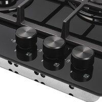 Варочная панель ZorG HAG45 FDW black - Превью изображения №6 — Интернет-магазин Teono.by