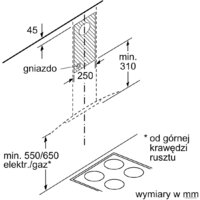 Кухонная вытяжка Bosch Serie 4 DWA66DM50 - Превью изображения №8 — Интернет-магазин Teono.by