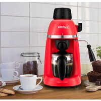 Рожковая кофеварка Kitfort KT-760-1 - Превью изображения №9 — Интернет-магазин Teono.by