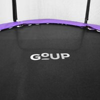 Батут GoUP Prestige-D252/8FT (с сеткой и лестницей, фиолетовый) - Превью изображения №9 — Интернет-магазин Teono.by
