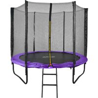 Батут GoUP Prestige-D252/8FT (с сеткой и лестницей, фиолетовый) - Превью изображения №5 — Интернет-магазин Teono.by