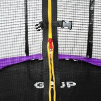 Батут GoUP Prestige-D252/8FT (с сеткой и лестницей, фиолетовый) - Превью изображения №21 — Интернет-магазин Teono.by