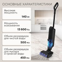 Вертикальный моющий пылесос Planta PL-CW202 - Превью изображения №4 — Интернет-магазин Teono.by