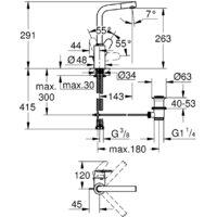 Grohe Eurodisc Cosmopolitan 23054003 Image #2