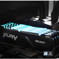 Оперативная память Kingston FURY Beast RGB 2x16ГБ DDR4 3600МГц KF436C18BB2AK2/32 - Превью изображения №11 — Интернет-магазин Teono.by