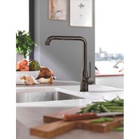 Смеситель Grohe Essence 30269A00 (тёмный графит) - Превью изображения №3 — Интернет-магазин Teono.by