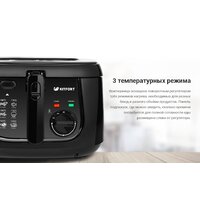 Фритюрница Kitfort KT-2018 - Превью изображения №7 — Интернет-магазин Teono.by