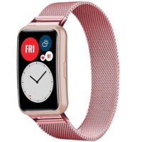 Rumi Milanese loop металлический для Huawei Watch FIT, Watch FIT Elegant (розовый)