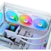 Система жидкостного охлаждения для процессора Thermaltake TH360 V3 ARGB Sync Snow Edition CL-W468-PL12SW-A - Превью изображения №5 — Интернет-магазин Teono.by