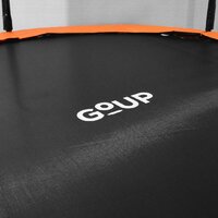 Батут GoUP Prestige-D312/10FT (с сеткой и лестницей, оранжевый) - Превью изображения №10 — Интернет-магазин Teono.by
