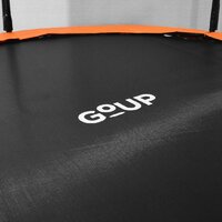 Батут GoUP Prestige-D312/10FT (с сеткой и лестницей, оранжевый) - Превью изображения №24 — Интернет-магазин Teono.by