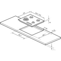 Варочная панель LEX GVG 642A WH - Превью изображения №3 — Интернет-магазин Teono.by