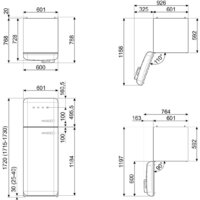 Холодильник Smeg FAB30LOR6 - Превью изображения №9 — Интернет-магазин Teono.by