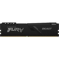Оперативная память Kingston FURY Beast 8GB DDR4 PC4-24000 KF430C15BB/8 - Превью изображения №2 — Интернет-магазин Teono.by