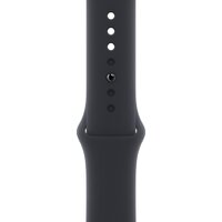 Apple Watch SE 2 44 мм (алюминиевый корпус, полуночный/полуночный, спортивный силиконовый ремешок M/L) Image #3