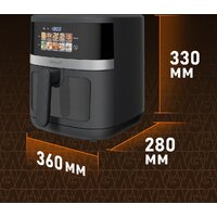 Аэрогриль (аэрофритюрница) Weissgauff WAF 726 DS Digital OptiFry - Превью изображения №20 — Интернет-магазин Teono.by