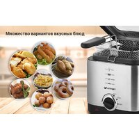 Фритюрница Kitfort KT-2017 - Превью изображения №9 — Интернет-магазин Teono.by
