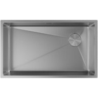 Кухонная мойка ZorG Zerox 74 U / IF Side SF Steel - Превью изображения №3 — Интернет-магазин Teono.by