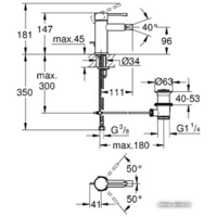 Grohe Essence New 32935A01 (темный графит) Image #2