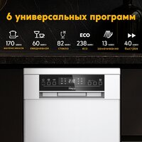 Отдельностоящая посудомоечная машина Making Oasis Everywhere PM-11S6 - Превью изображения №3 — Интернет-магазин Teono.by
