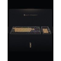 Клавиатура Дарк Проджект KD87A+Numpad (g3ms Aquamarine, черный) - Превью изображения №7 — Интернет-магазин Teono.by