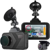 Видеорегистратор-радар детектор-GPS информатор (3в1) Roadgid Premier 4 2CH (set 2) - Превью изображения №2 — Интернет-магазин Teono.by