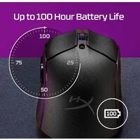 Игровая мышь HyperX Pulsefire Haste 2 Wireless (черный) - Превью изображения №3 — Интернет-магазин Teono.by