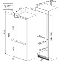 Холодильник Smeg C8194TNE - Превью изображения №2 — Интернет-магазин Teono.by